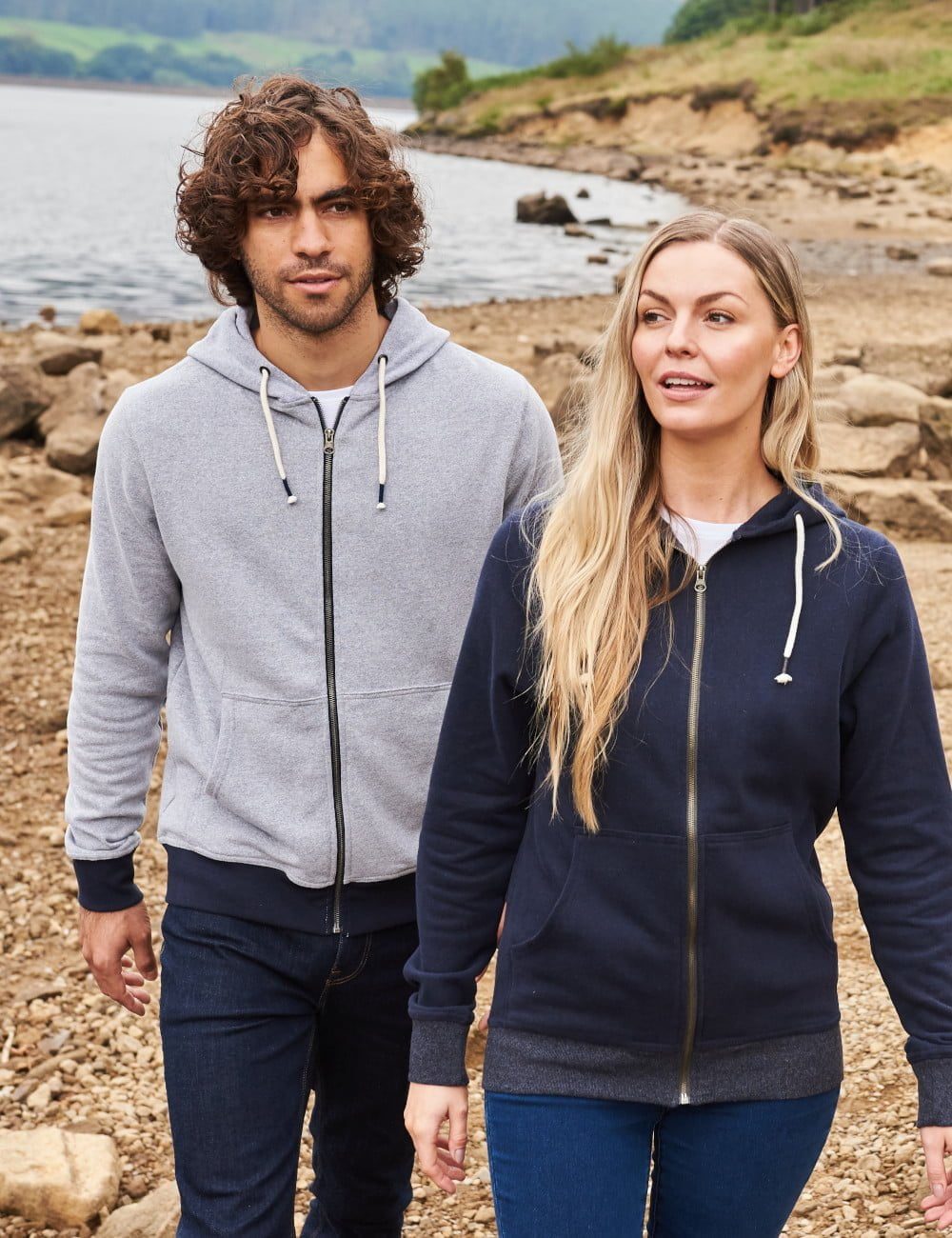 Bluza rozpinana z kapturem Okavango Sustainable Zoody