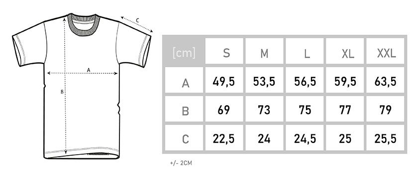 GREEN COSMOS PREMIUM koszulka męska LOFI LIFE 12 green cosmos premium tabelka wymiary