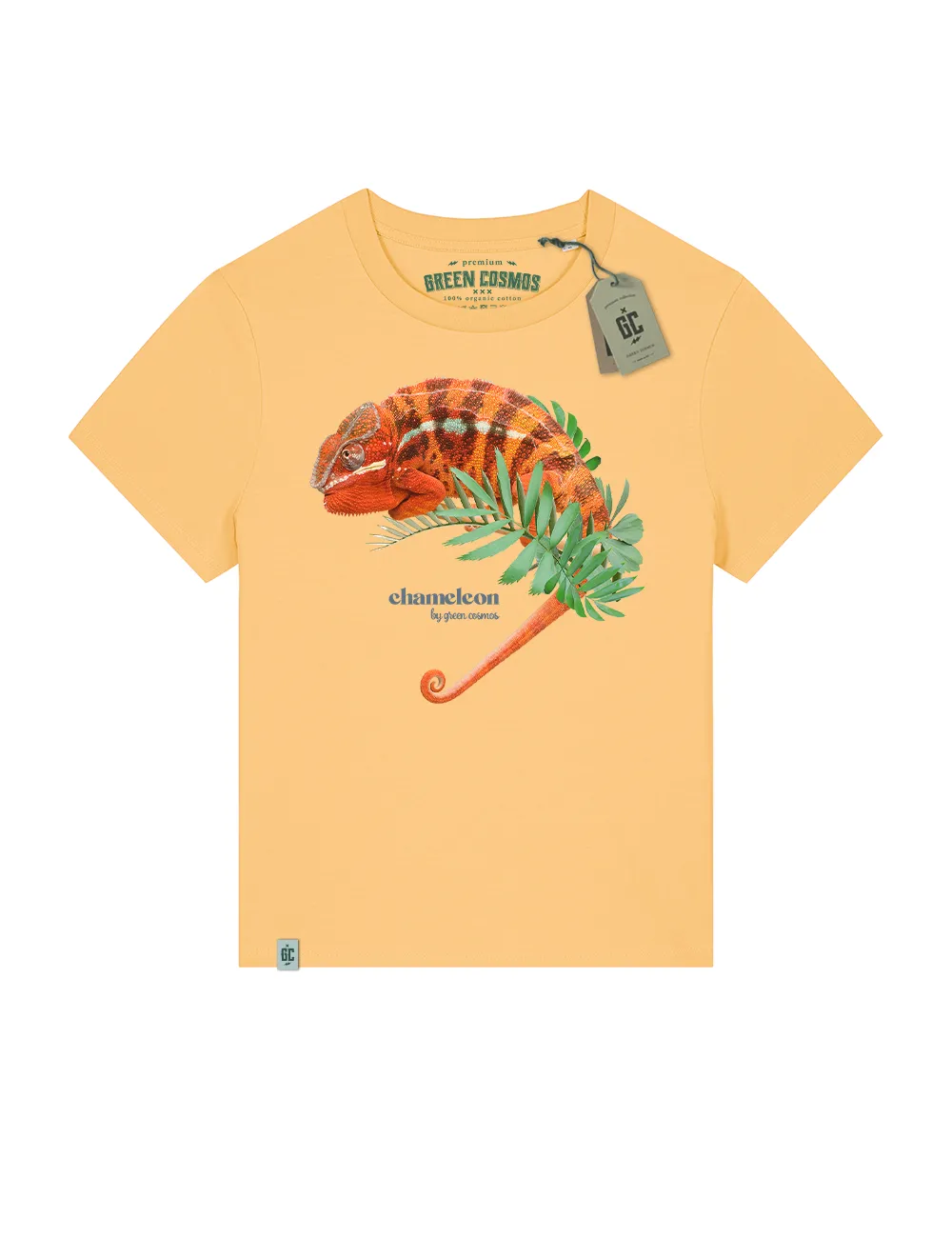 GREEN COSMOS PREMIUM koszulka damska CHAMELEON